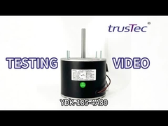 Trustec YDK-185-4A80 Fan Coil Birim Motoru üzerinde bir test yapıyorum.