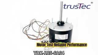 Changzhou Trustec YDK-185-6A64 Kondenser Fan Motoru Testi.
