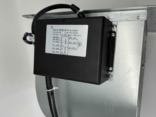 230Vac 50/60HZ 200W 1250RPM Centrifugal Fan